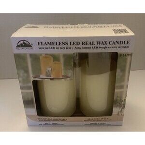 Himalayan Glow Set of 2 Realistic LED Flameless Candles